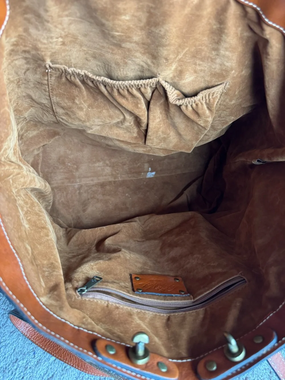 Patricia Nash (2) Brown Leather Tote Purse